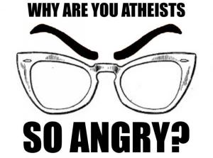 angry atheist